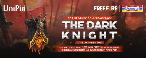 Top Up Diamonds Free Fire di UniPin via Indomaret & Nikmatin Double Bonusnya!